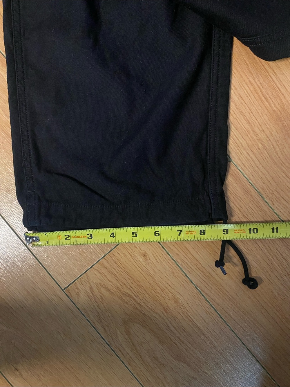 TNA Black Utility Cargo Pants with Wide Legs #14 - Picture 14 of 14